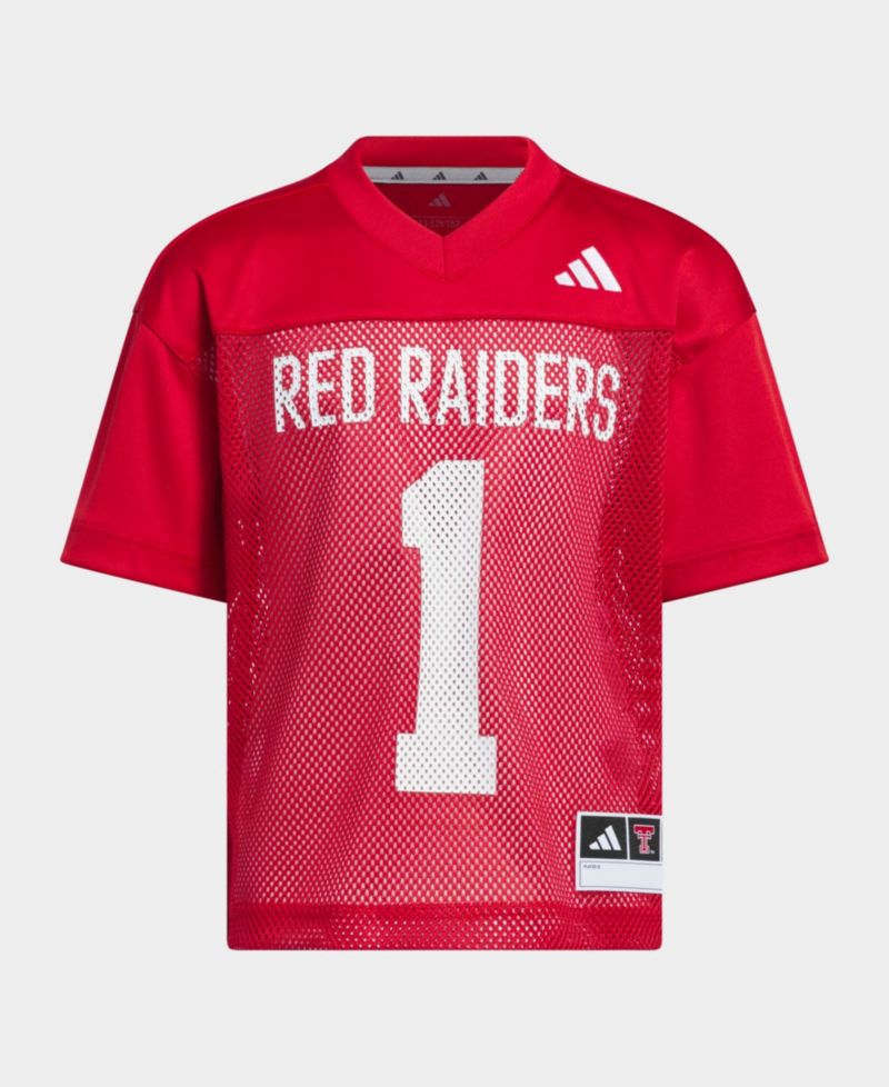 Big Boys and Girls Red Texas Tech Red Raiders Tailgate Jersey