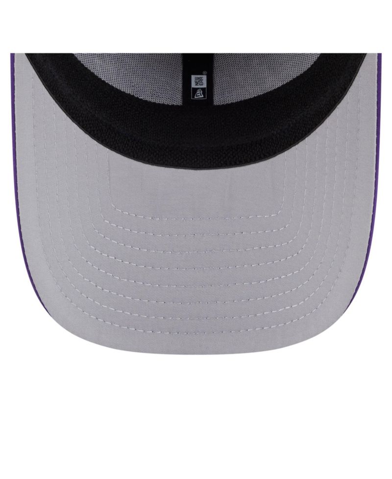 Men's Purple Los Angeles Lakers Featherweight Poly Rope Flex 39Thirty Hat