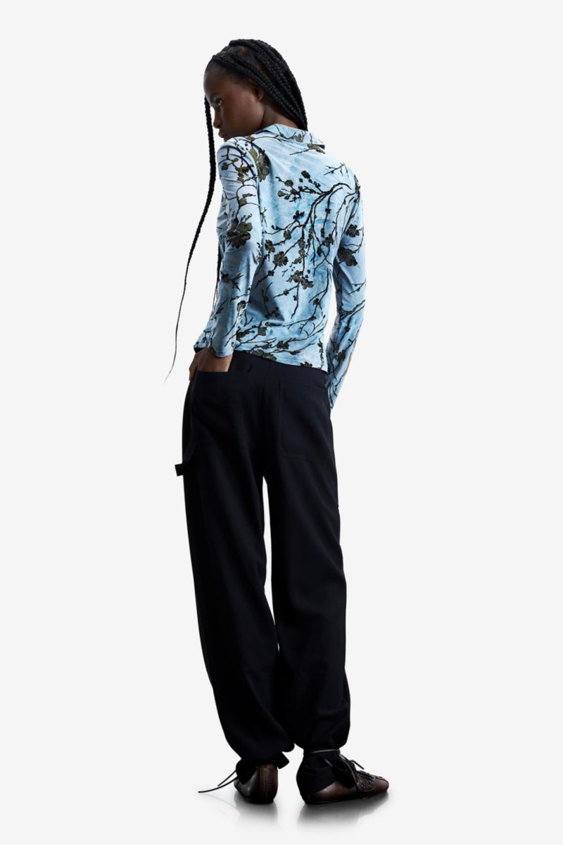 Women's Oriental Buttoned T-shirt