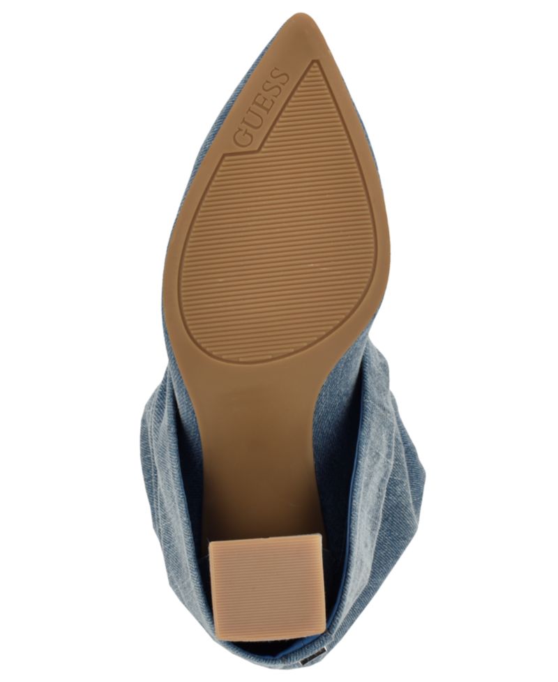 Women's Geima Tall Slouchy Foldover Block Heel Boots, Regular & Wide Calf