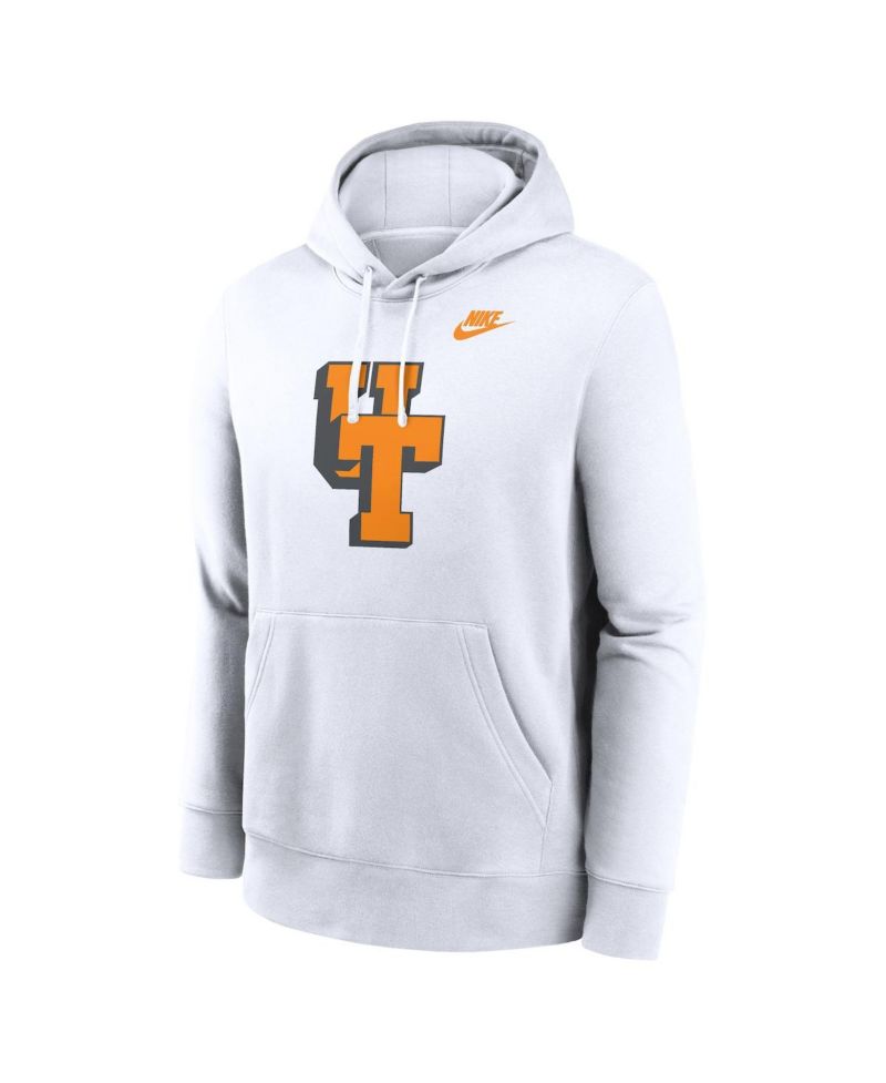 Men's White Tennessee Volunteers Vault Block Pullover Hoodie