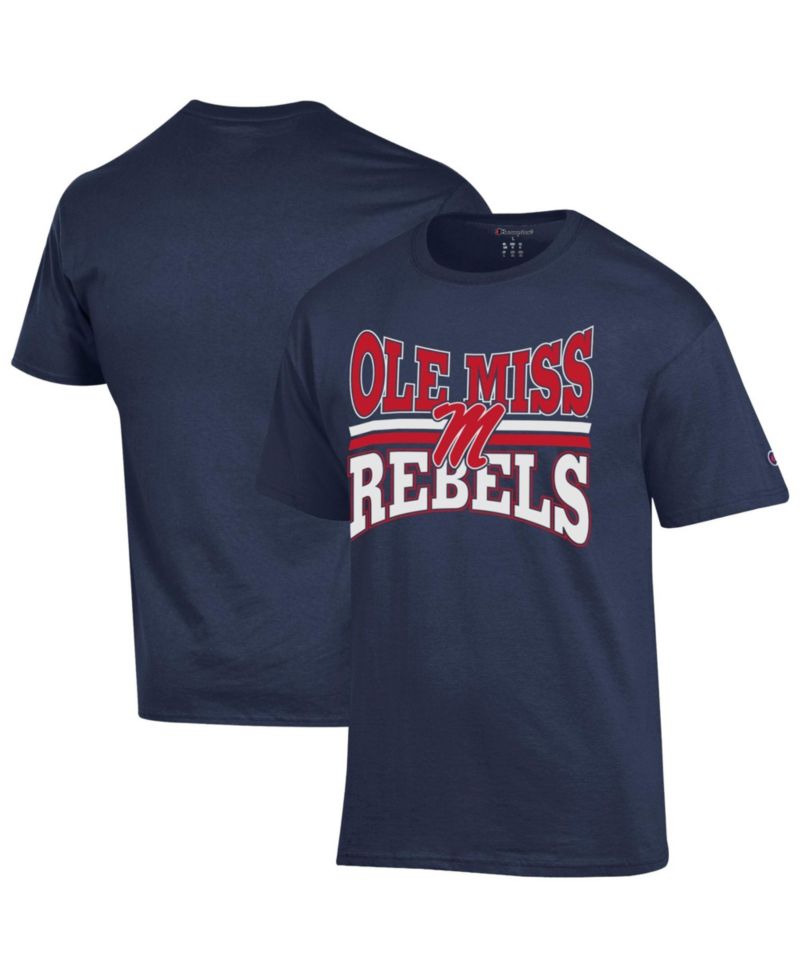 Men's Navy Ole Miss Rebels Team Zoom T-Shirt