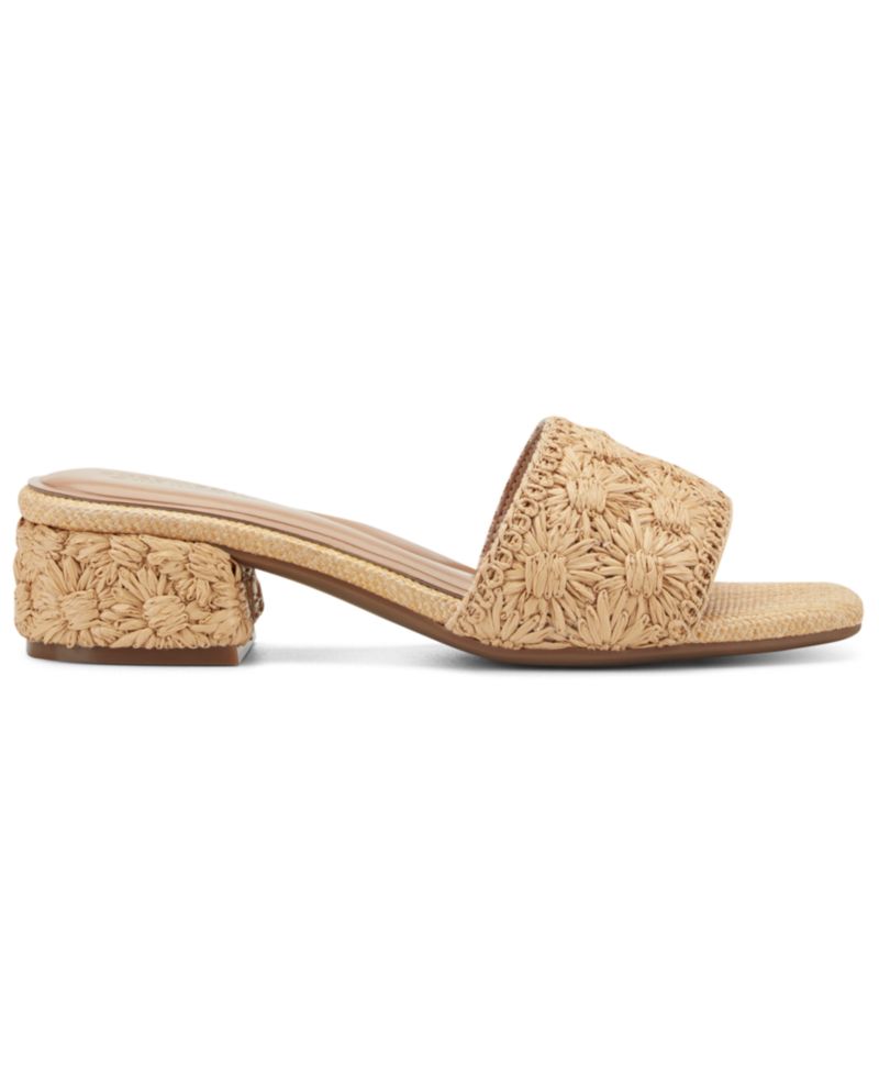 Women's Rosario eFlex Raffia Slip-On Dress Sandals