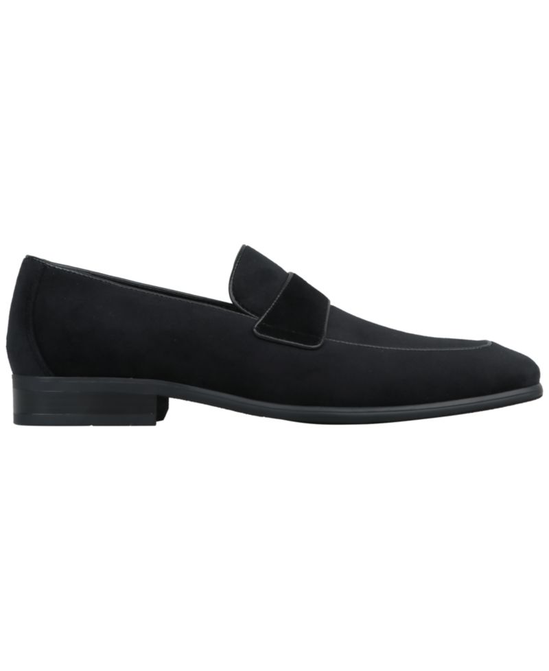 Men's Velvet Slip-On Loafers