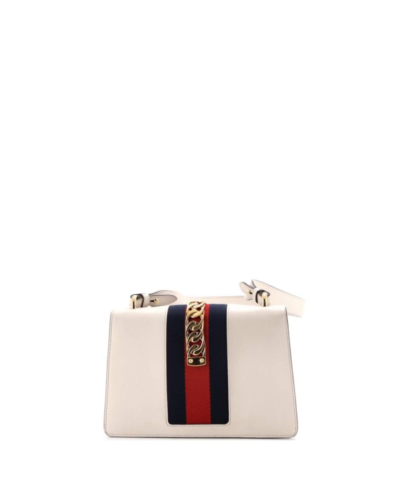 Small Sylvie Shoulder Bag Leather