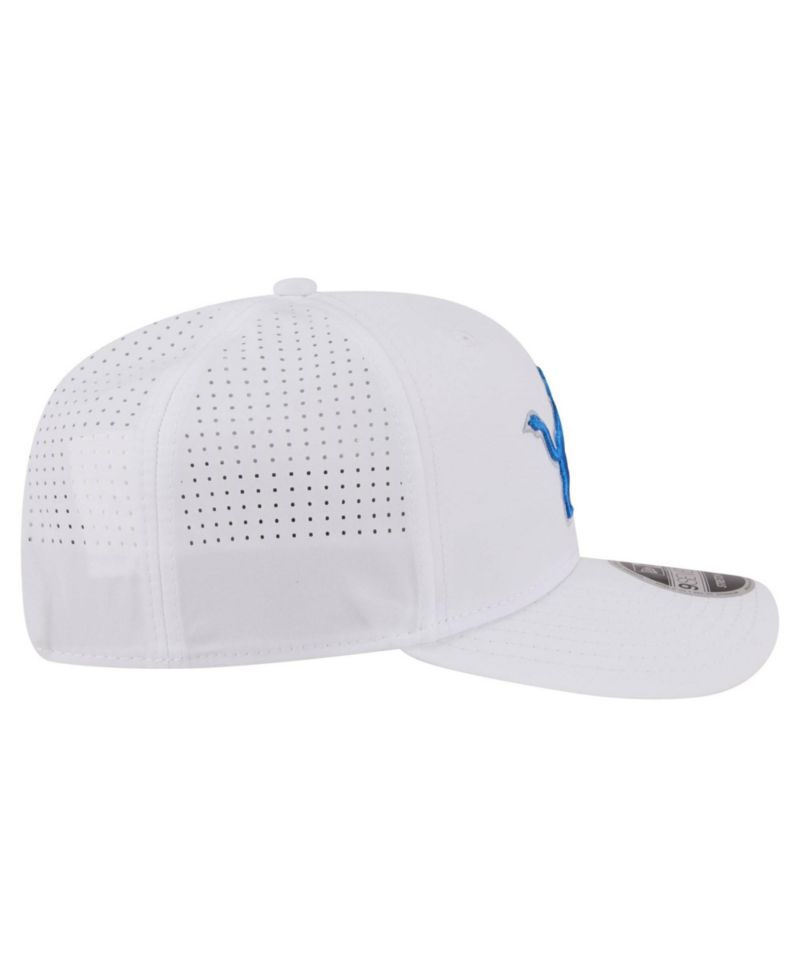 Men's White Detroit Lions Name Plate 9SEVENTY Adjustable Hat