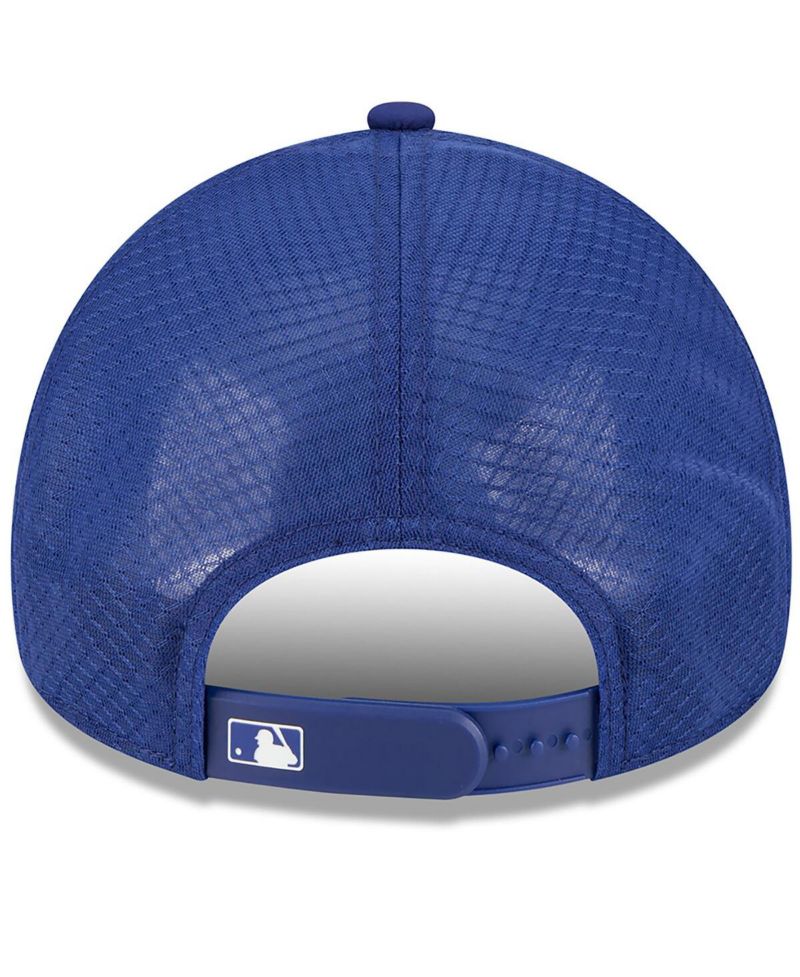 Men's Royal Texas Rangers 2026 Batting Practice Alternate Apex 9FORTY Adjustable Hat