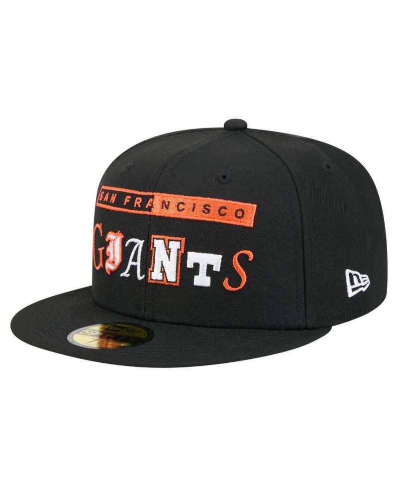 Men's Black San Francisco Giants Ransom 59FIFTY Fitted Hat