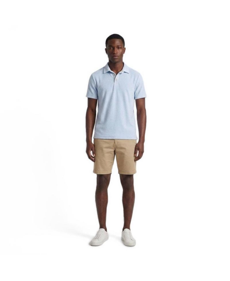 Men's Ryan Short-Sleeve Saltwater Terry Polo Shirt