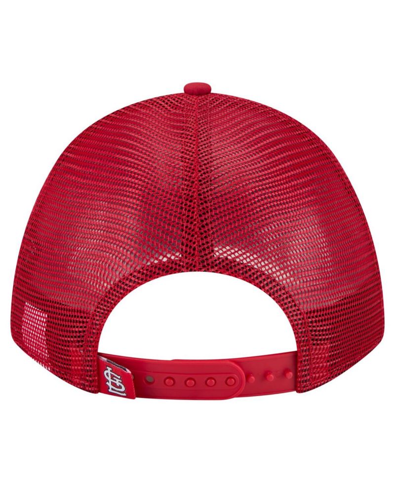 Men's Red St. Louis Cardinals Minimalist 9FORTY A-Frame Adjustable Hat