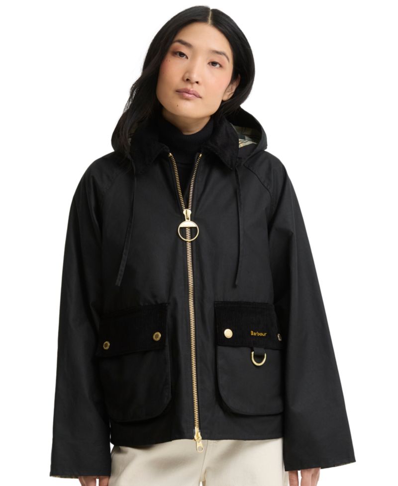 Women's Carville Hooded Wax Jacket