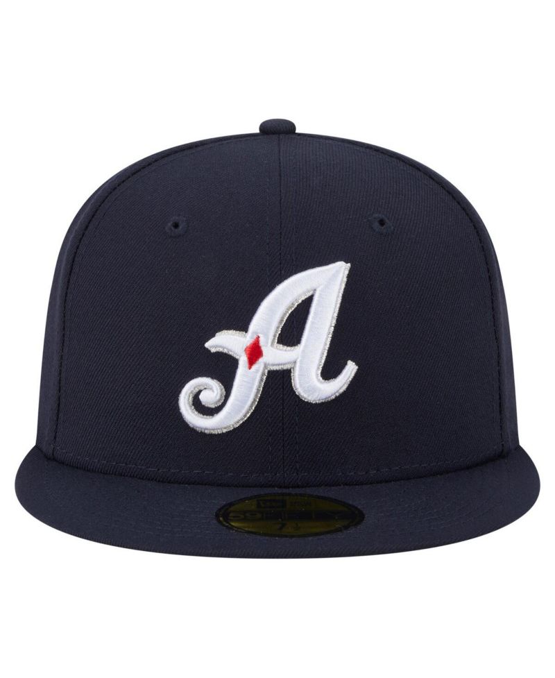 Men's Navy Reno Aces Authentic Collection 59FIFTY Fitted Hat