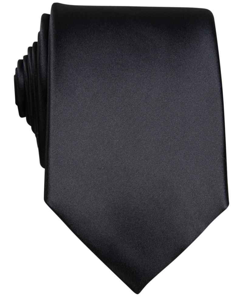 Men's Satin Solid Tie