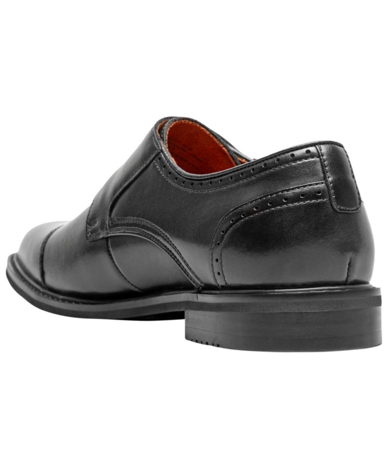 Men's Boswell Cap-Toe Double Monk Strap Shoes