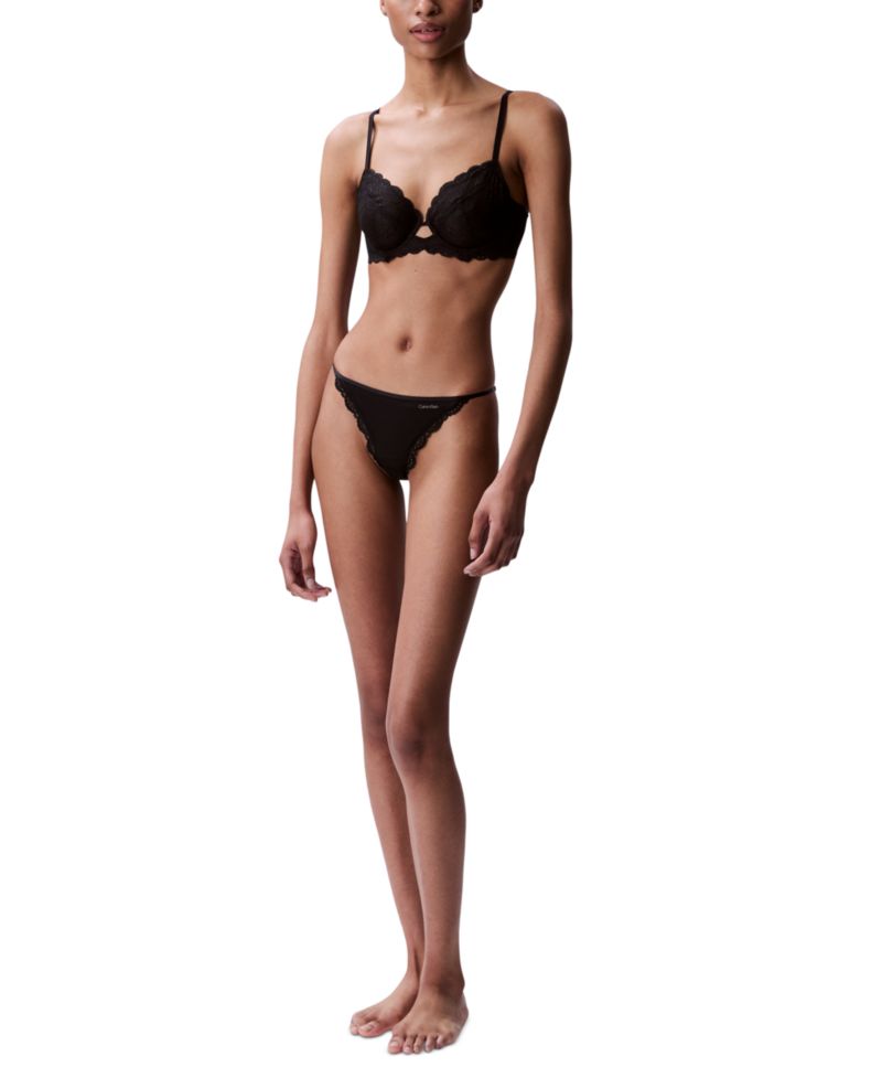 Women's Sensual Stretch Lace Unlined Full-Coverage Bra QF8120