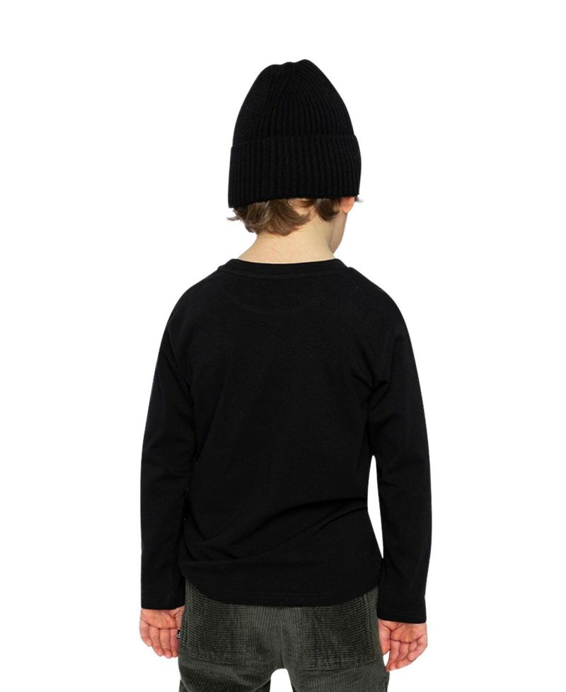 Little and Big Boy Long Sleeve Organic Cotton T-Shirt