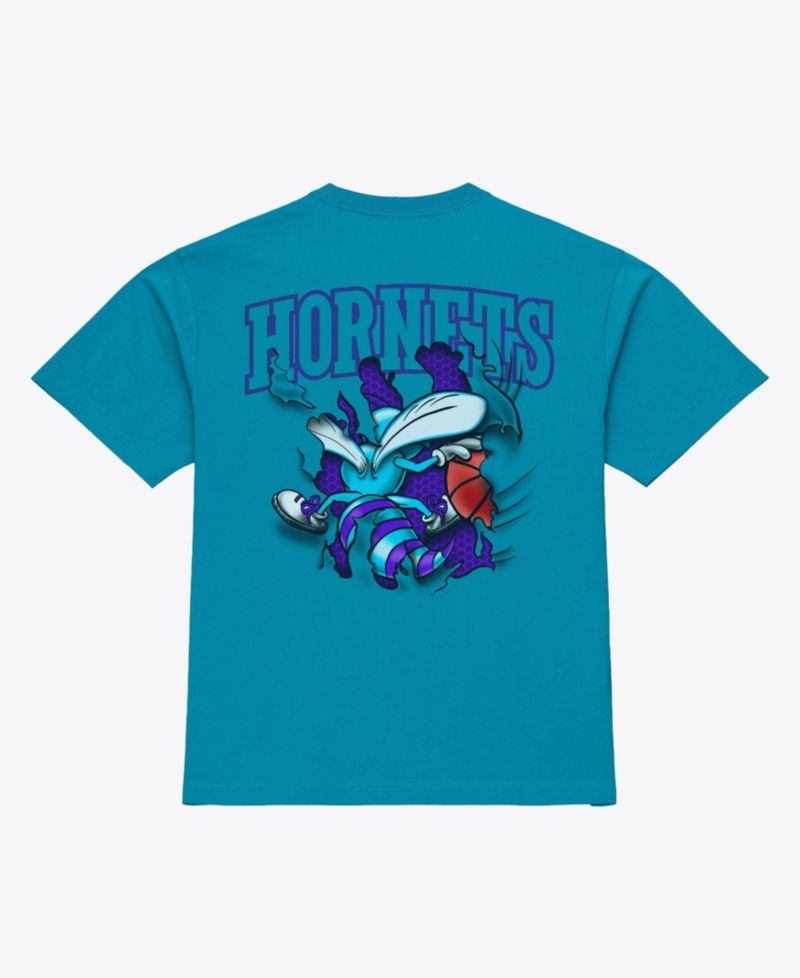 Men's Teal Charlotte Hornets Breakthrough T-Shirt