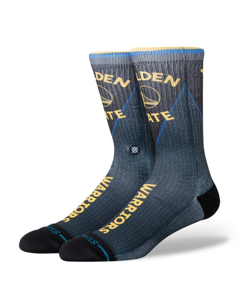 Golden State Warriors 2025/26 Statement Edition Crew Socks