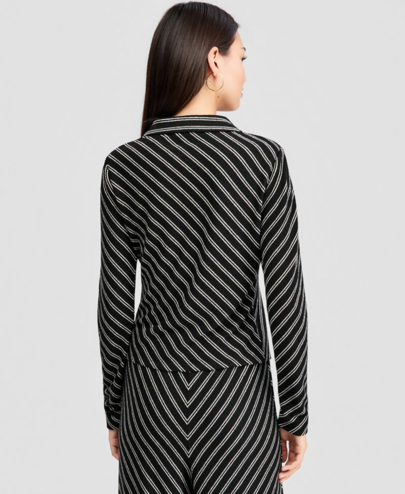 Petite Collared Cardigan