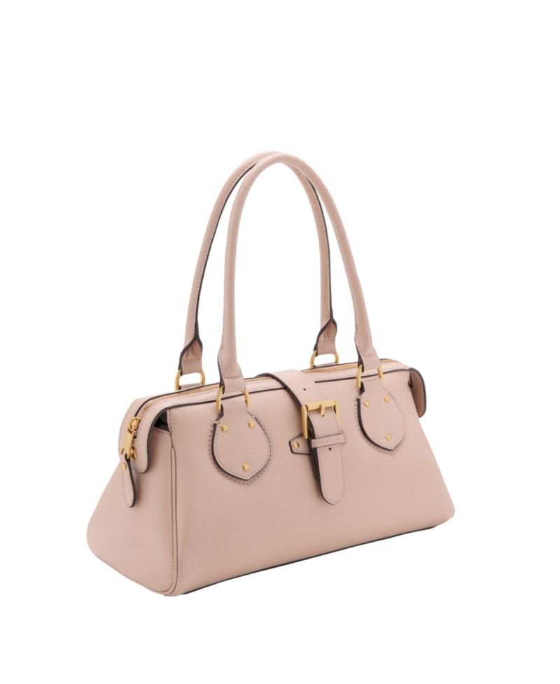 Women's Large Buckle Bowling Bag