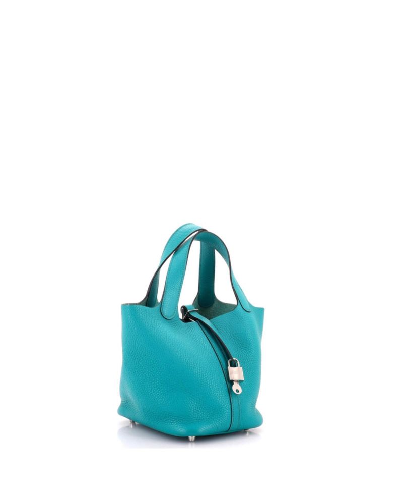 Pre-Owned Hermes PM Picotin Lock Bag Clemence