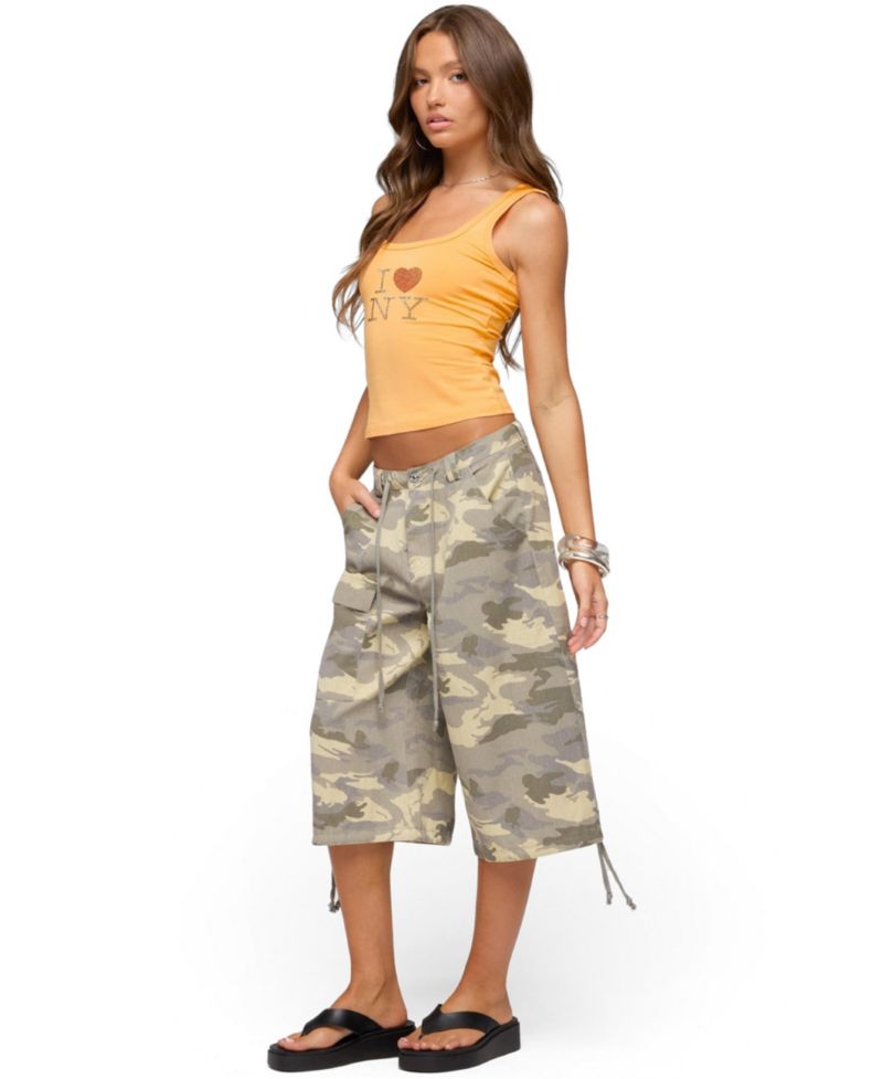 Women's Cargo Bermuda Shorts