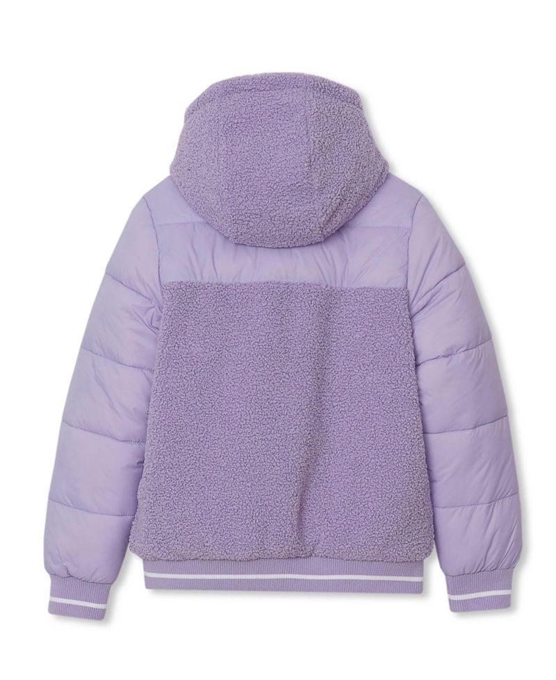 Boys' and Girls' 4-16 FeatherFree Reversible Water-Resistant Hooded Jacket