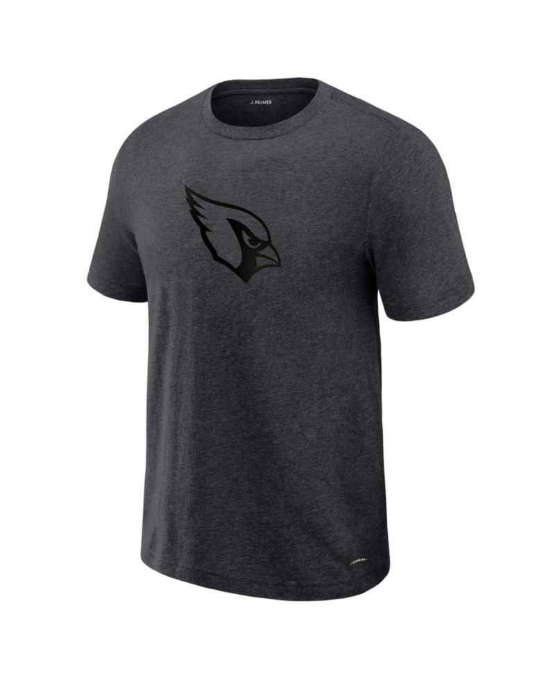 Men's Graphite Arizona Cardinals Players Lounge Tri-Blend T-Shirt