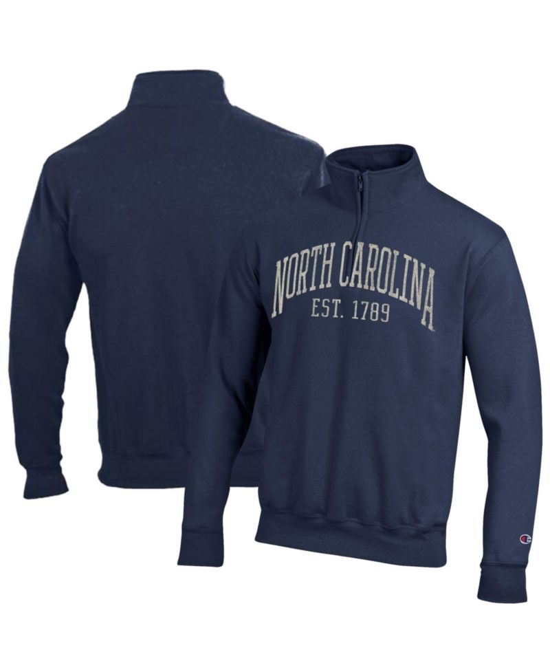 Men's North Carolina Tar Heels Fleece Quarter-Zip Pullover Sweatshirt