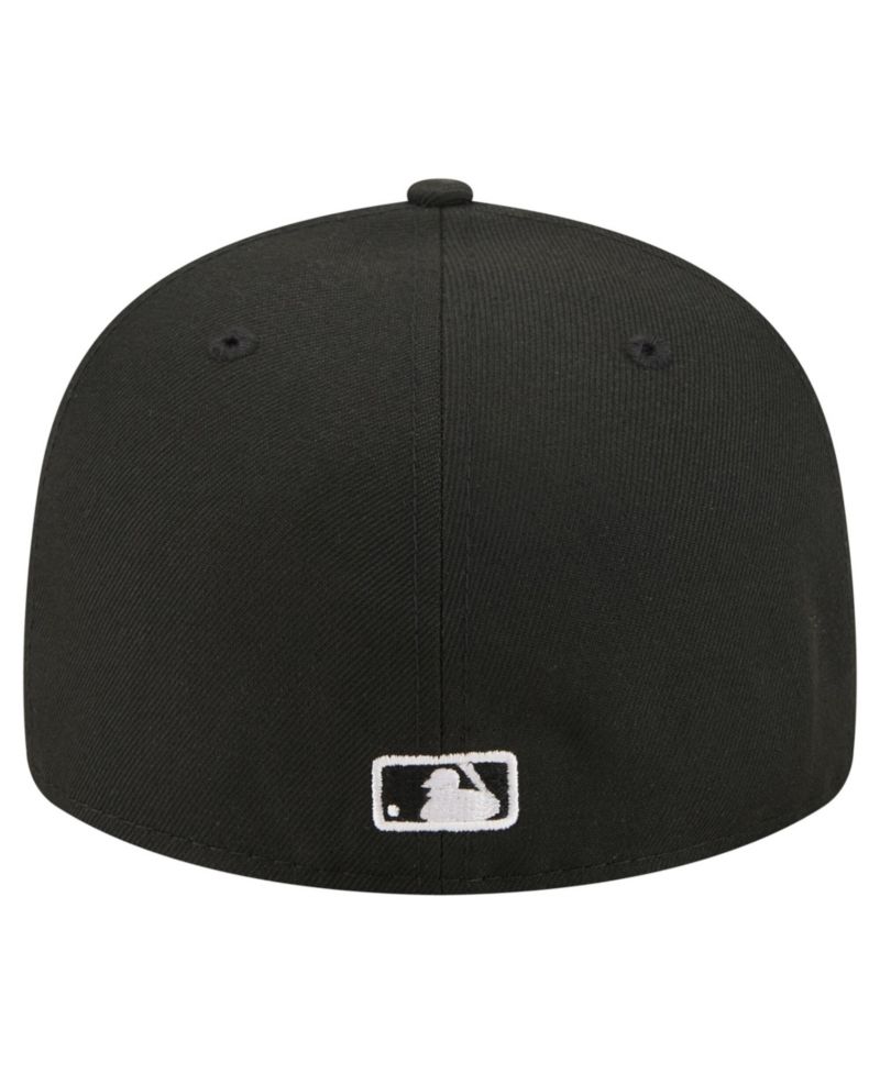 Men's Black Houston Astros Americana Bald Eagle Pre-Curved 59FIFTY Fitted Hat