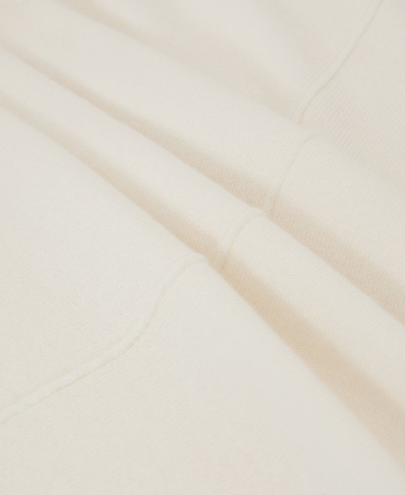 Women's Colette Wool-Blend Reverse-Seam Sweater with Cashmere