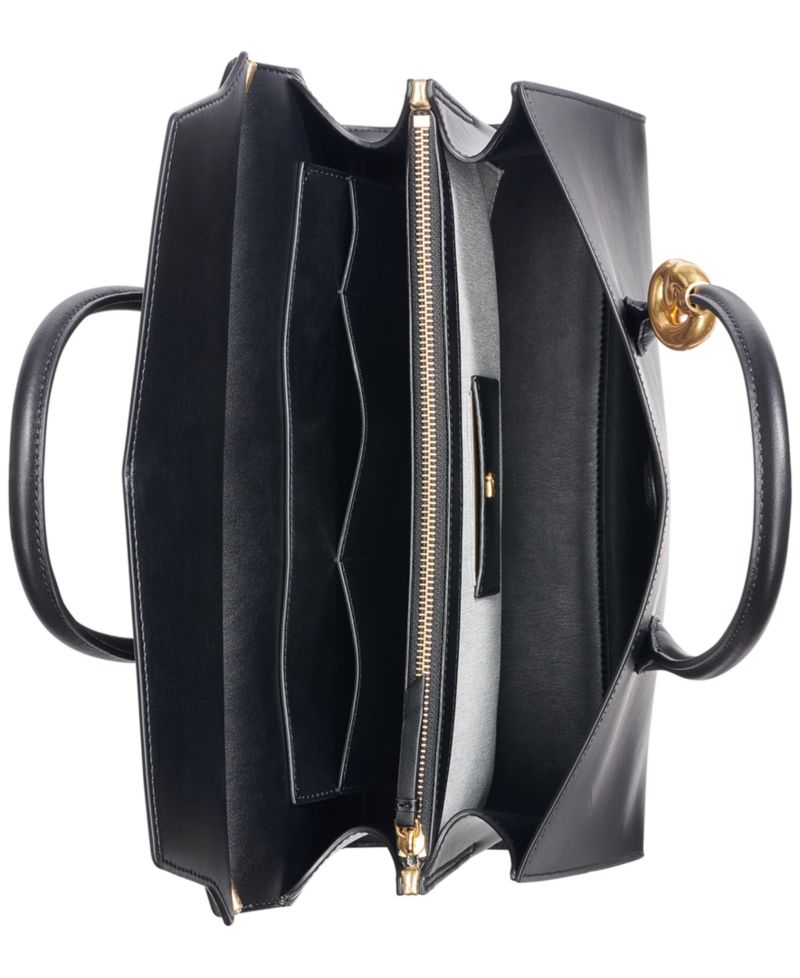 Loden Leather Satchel Handbag