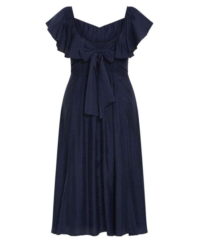 Women's Alisia Tie-Back Midi Dress