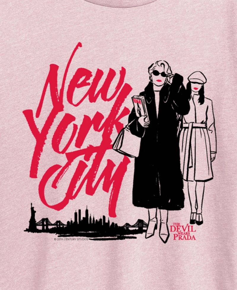 Plus Size The Devil Wears Prada New York City Andy and Miranda Short-Sleeve T-Shirt