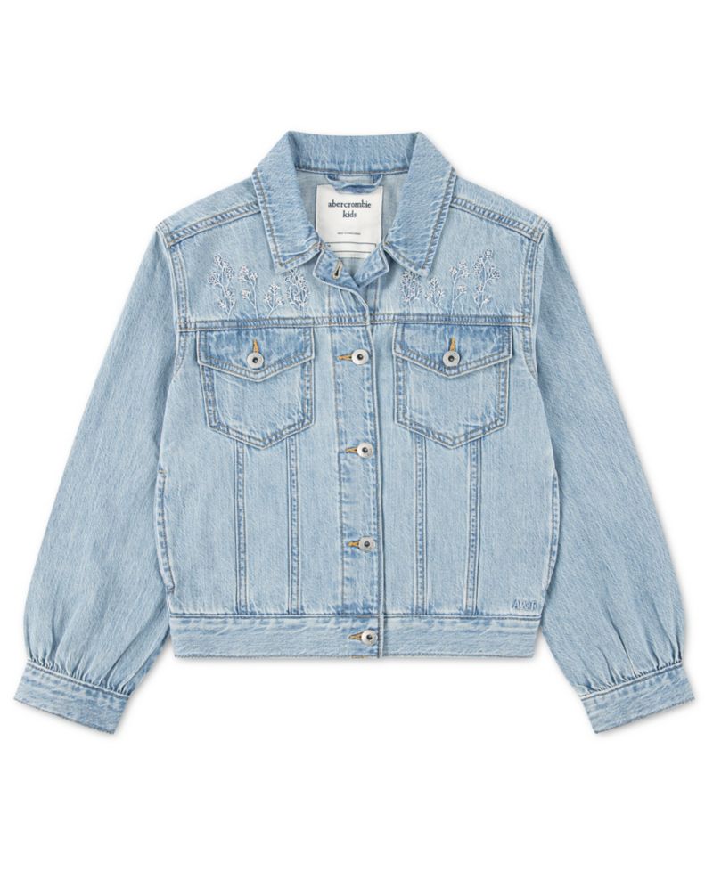 Baby Girls' Oversized Dobby Jacket