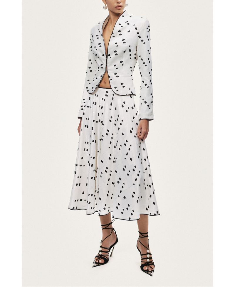 Women's Printed Tailored Jacket