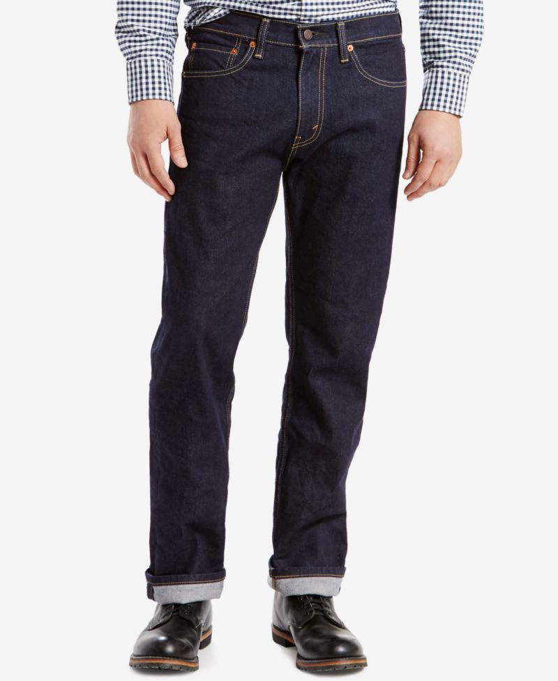 Мужские стрейчевые джинсы Levi's 505™ обычного кроя