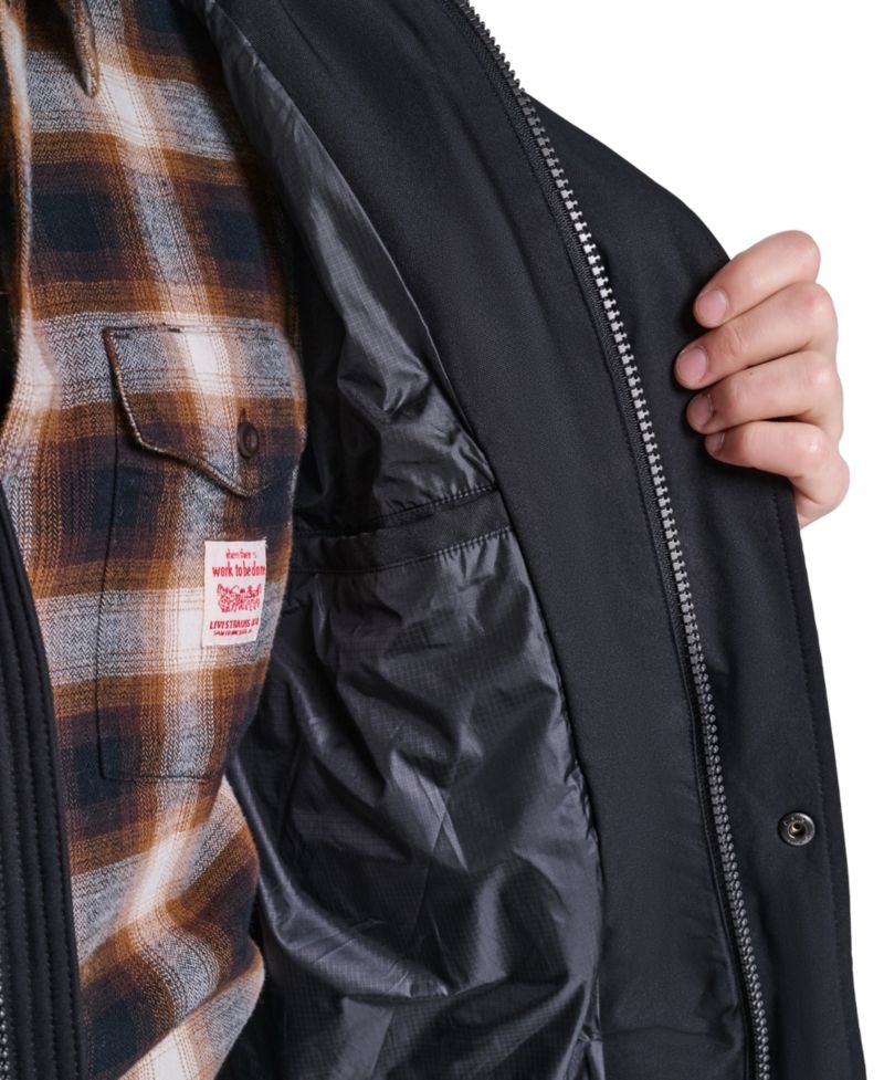 Men's Classic-Fit Quilted Parka Jacket