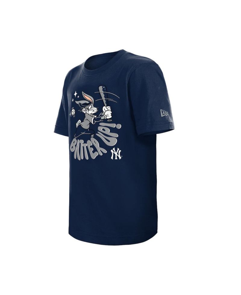 Big Boys and Girls Navy New York Yankees Looney Tunes T-Shirt