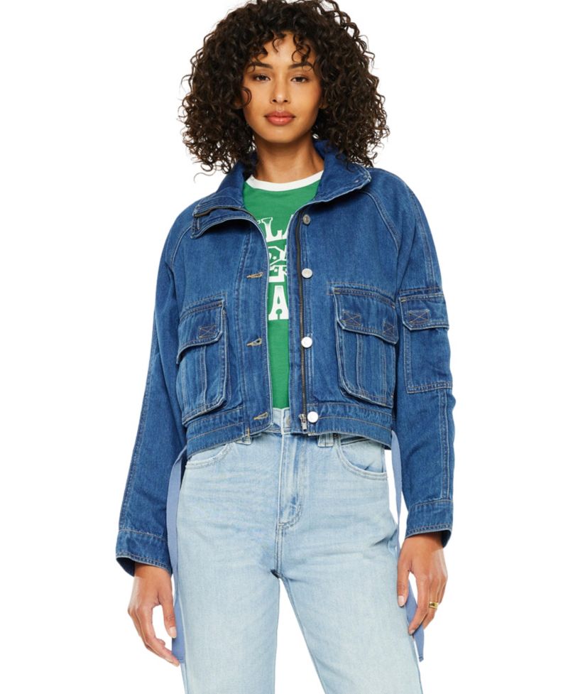 Women's Jailene Denim Windbreaker Jacket