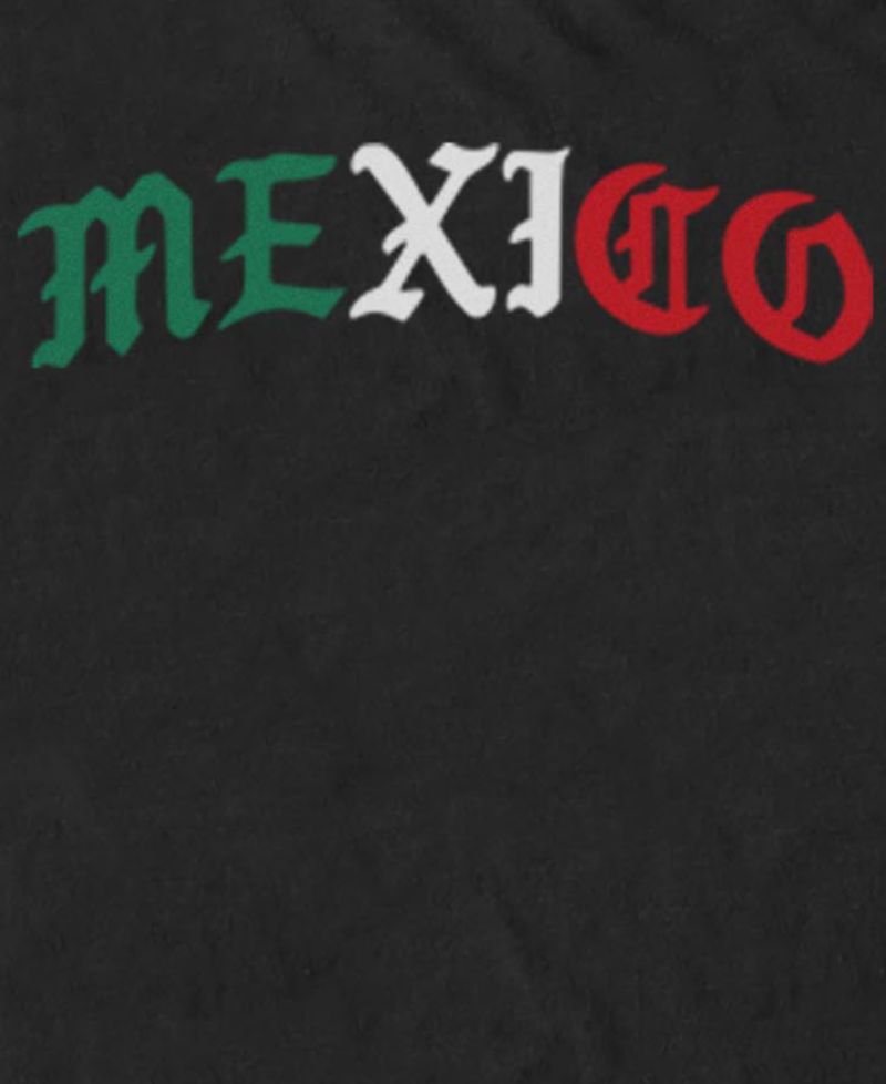 Men's Mexico Flag Graphic T-Shirt