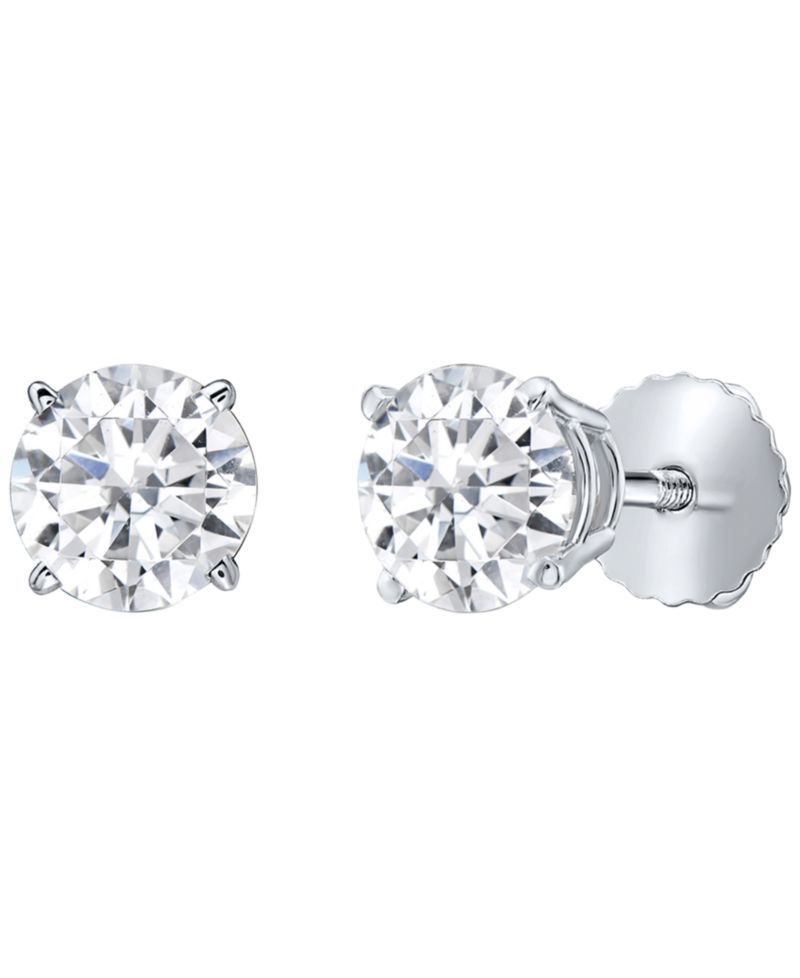 Diamond Stud Earrings (1 ct. t.w.) in 14k White Gold