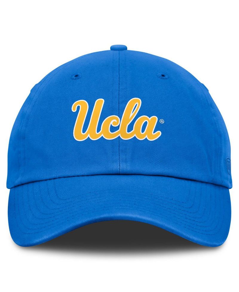 Men's Blue UCLA Bruins Team Logo Washed Adjustable Hat