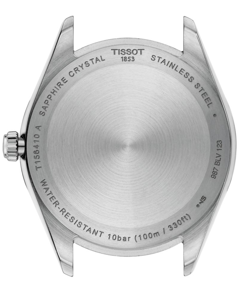 Men's Swiss Ballade Stainless Steel Bracelet Watch 40mm