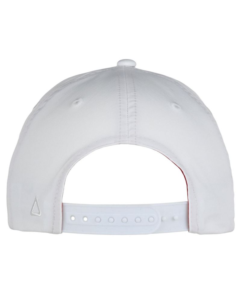 Men's and Women's White Harvard Crimson The Sideline Adjustable Hat