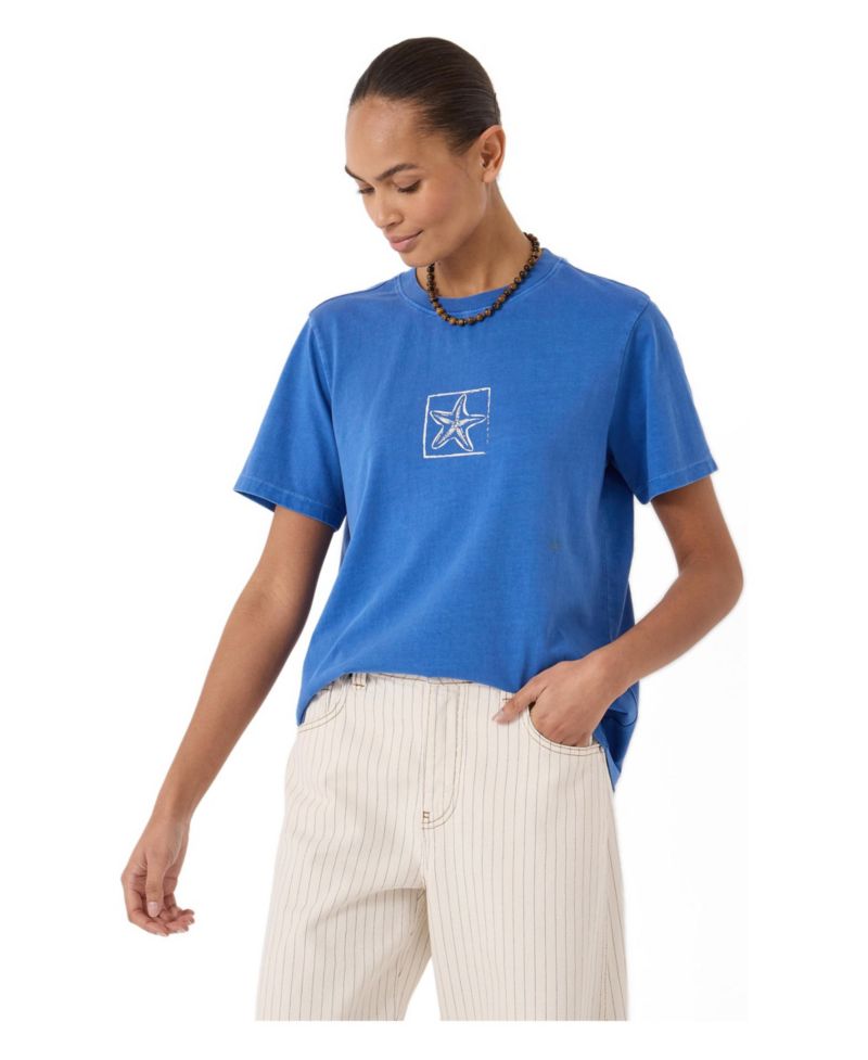 Women's Sealife Graphic Crew Neck T-Shirt