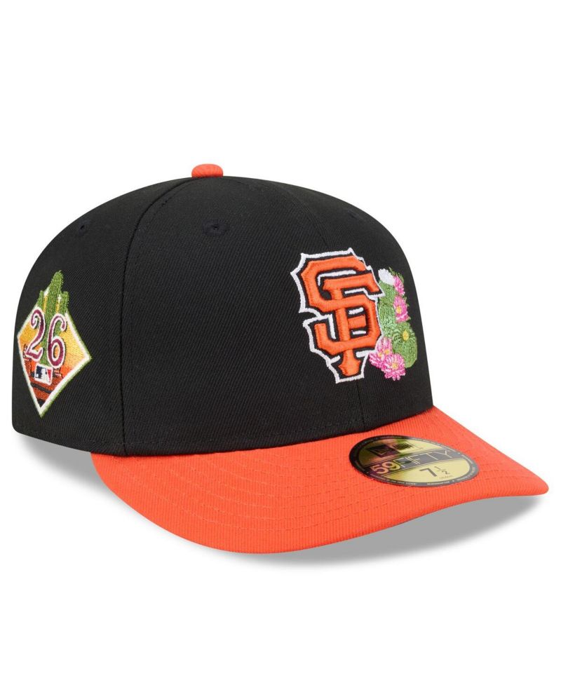Men's Black/Orange San Francisco Giants 2026 Spring Training 59FIFTY Fitted Hat