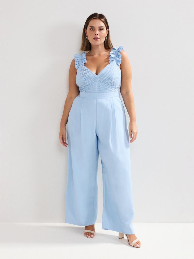 Women's Moira Ruffle Sleeve Jumpsuit