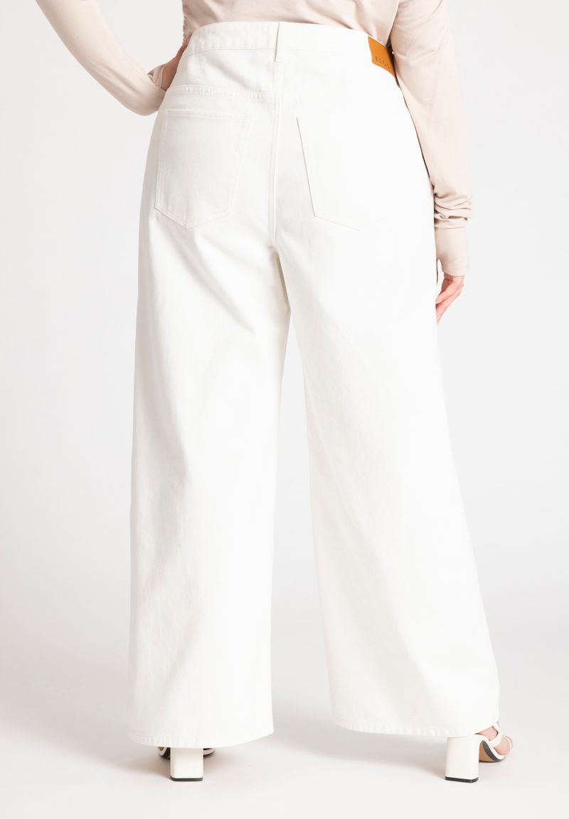 Women's The Yvette Rigid Wide Leg Jean