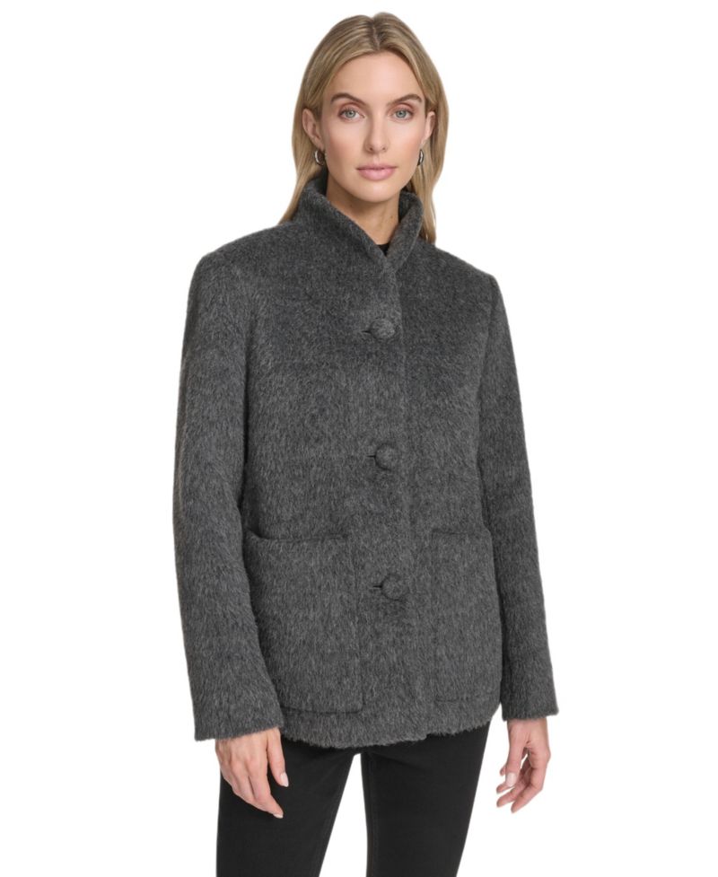 Women's Piper Button Front Wool Blend Jacket